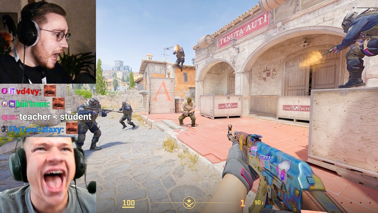I Coached Jynxzi During His First CS2 Match