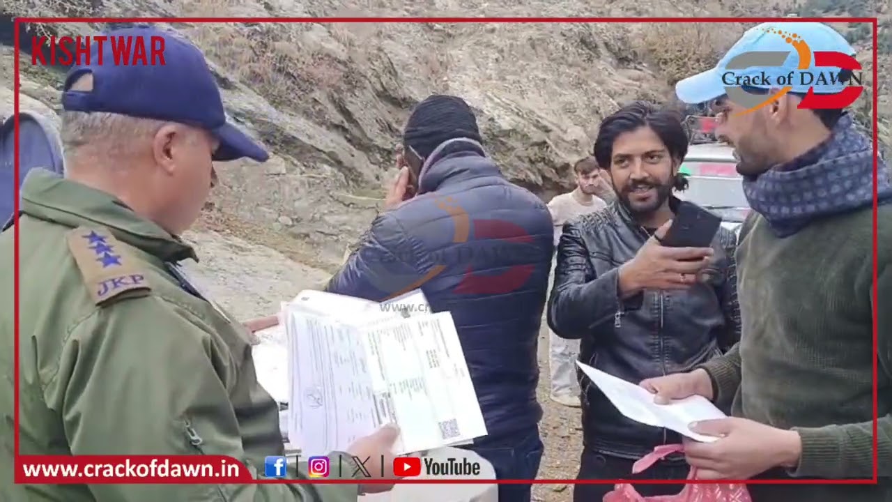 Paddar Police established a checkpoint at Lai Post, taking action against traffic violators...