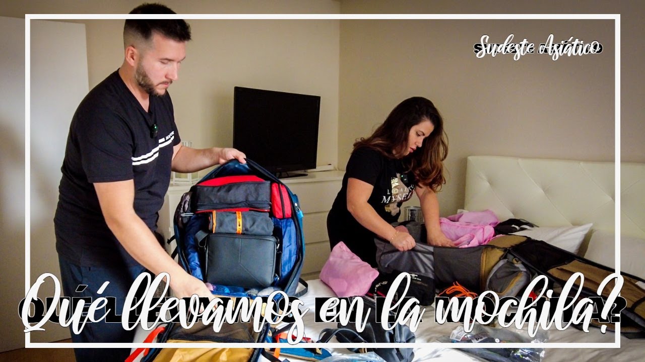 QUÉ LLEVAMOS EN LA MOCHILA/MALETA PARA ASIA (FILIPINAS, VIETNAM, CAMBOYA, TAILANDIA, BALI) | VLOGS |