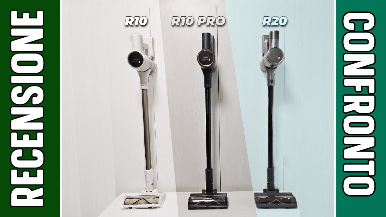 DREAME R10, R10 PRO e R20 - Quale scegliere? Recensione