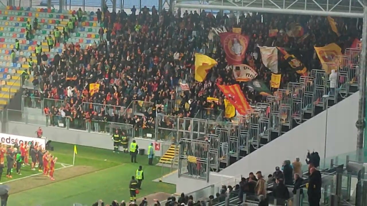 Le squadre sotto i settori