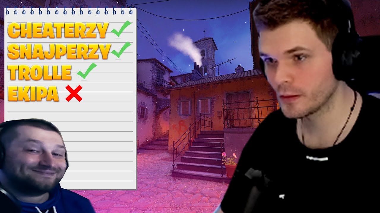 GUCIO I COUNTER STRIKE 2 I WSZĘDZIE CHEATERZY, TROLLE i SNAJPERZY.. I NAJLEPSZE MOMENTY STRIMA #540