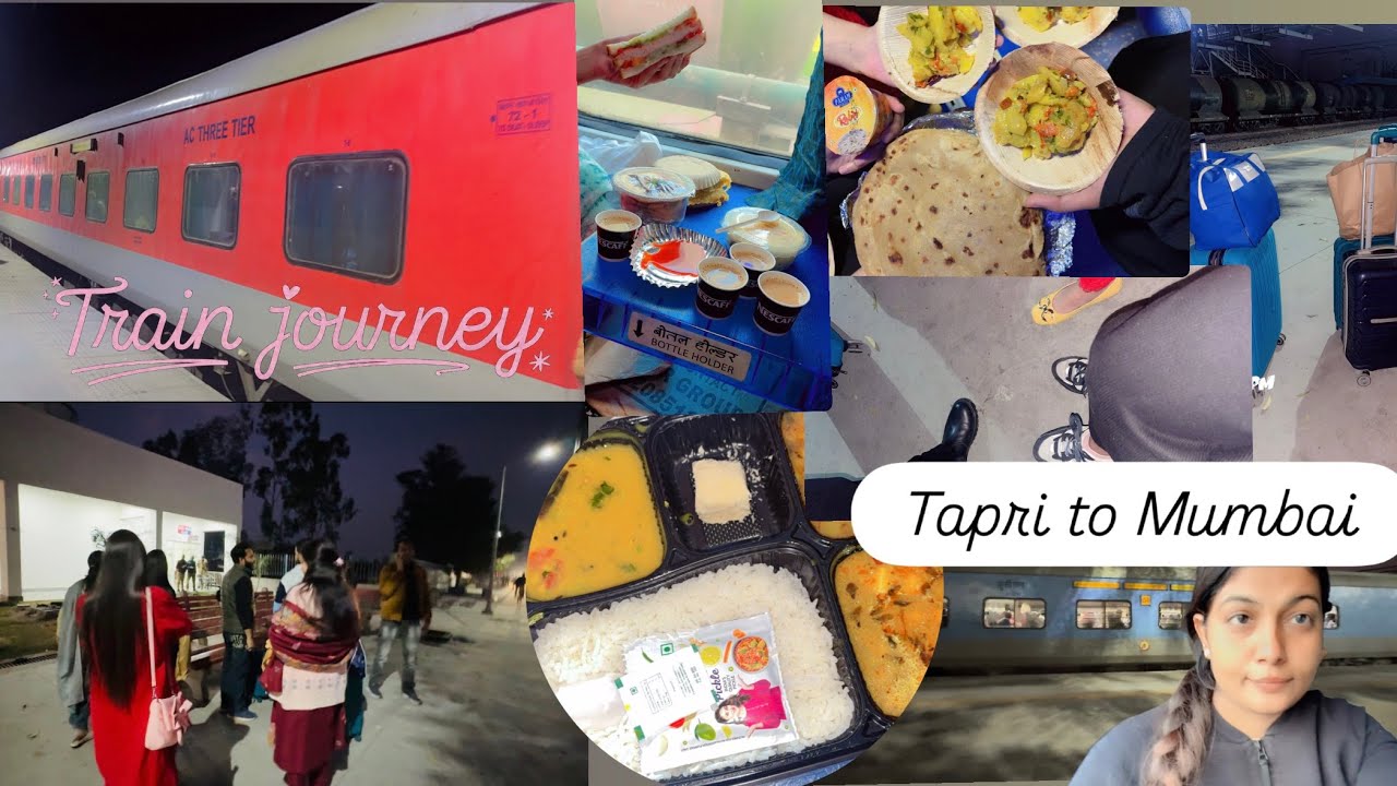 TRAIN Journey 🚉 (Tapri to Mumbai) Vlog   #youtube #mumbaivlog @eramansarivlogs013