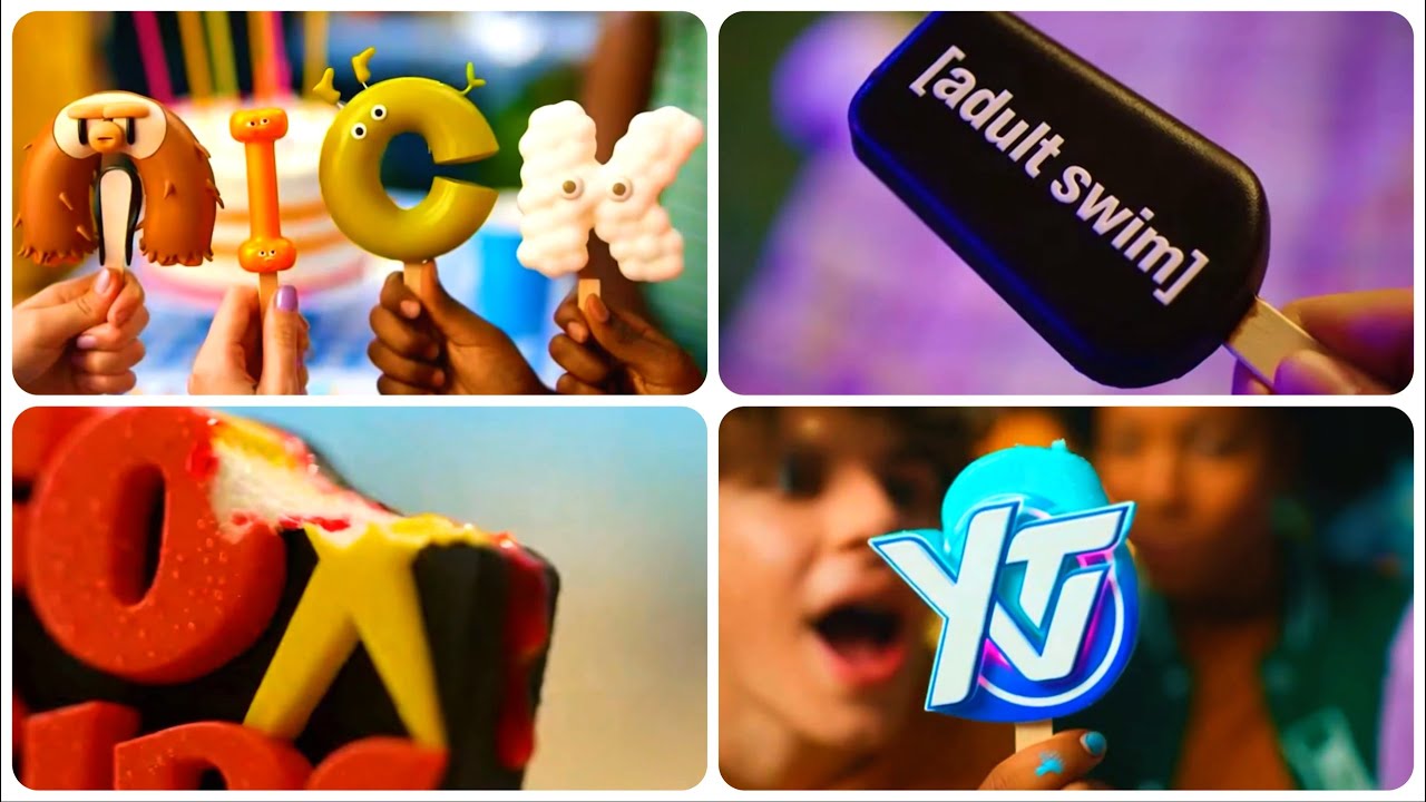 🍦When Animated TV Channels Make Ice Cream📺