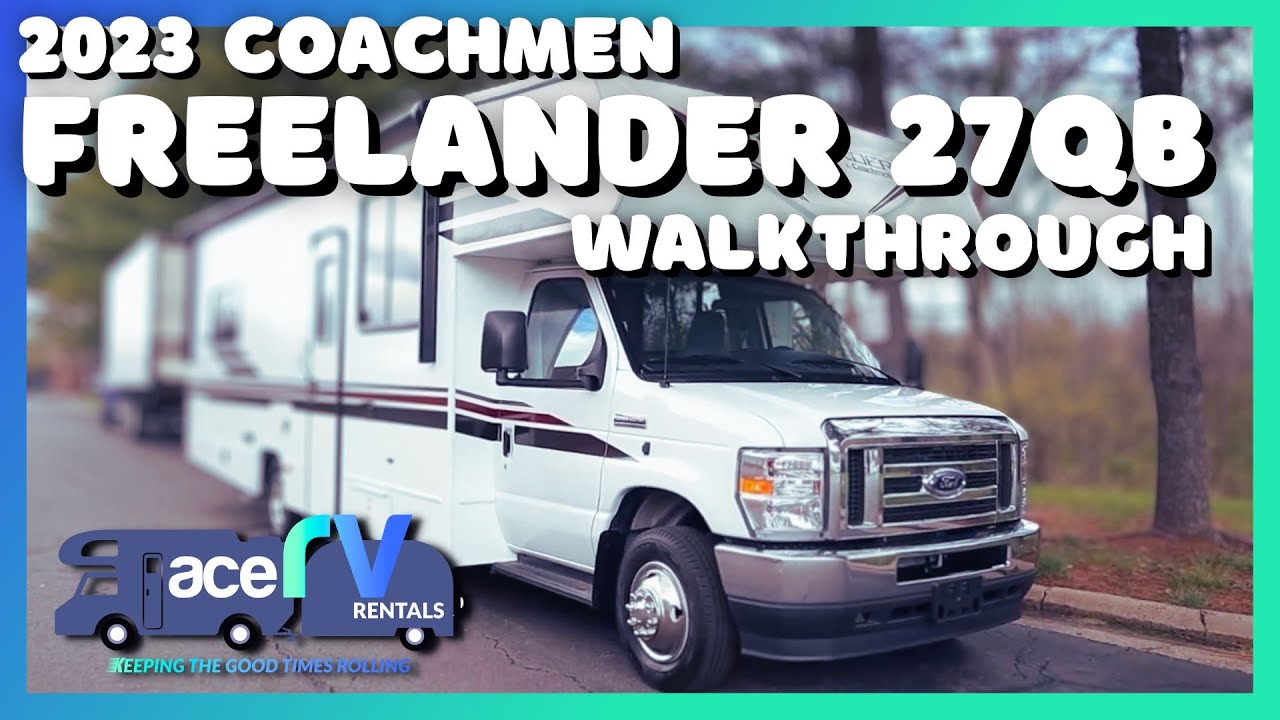Обзор Coachmen Freelander 27QB 2023 года · Аренда и продажа автодомов Ace