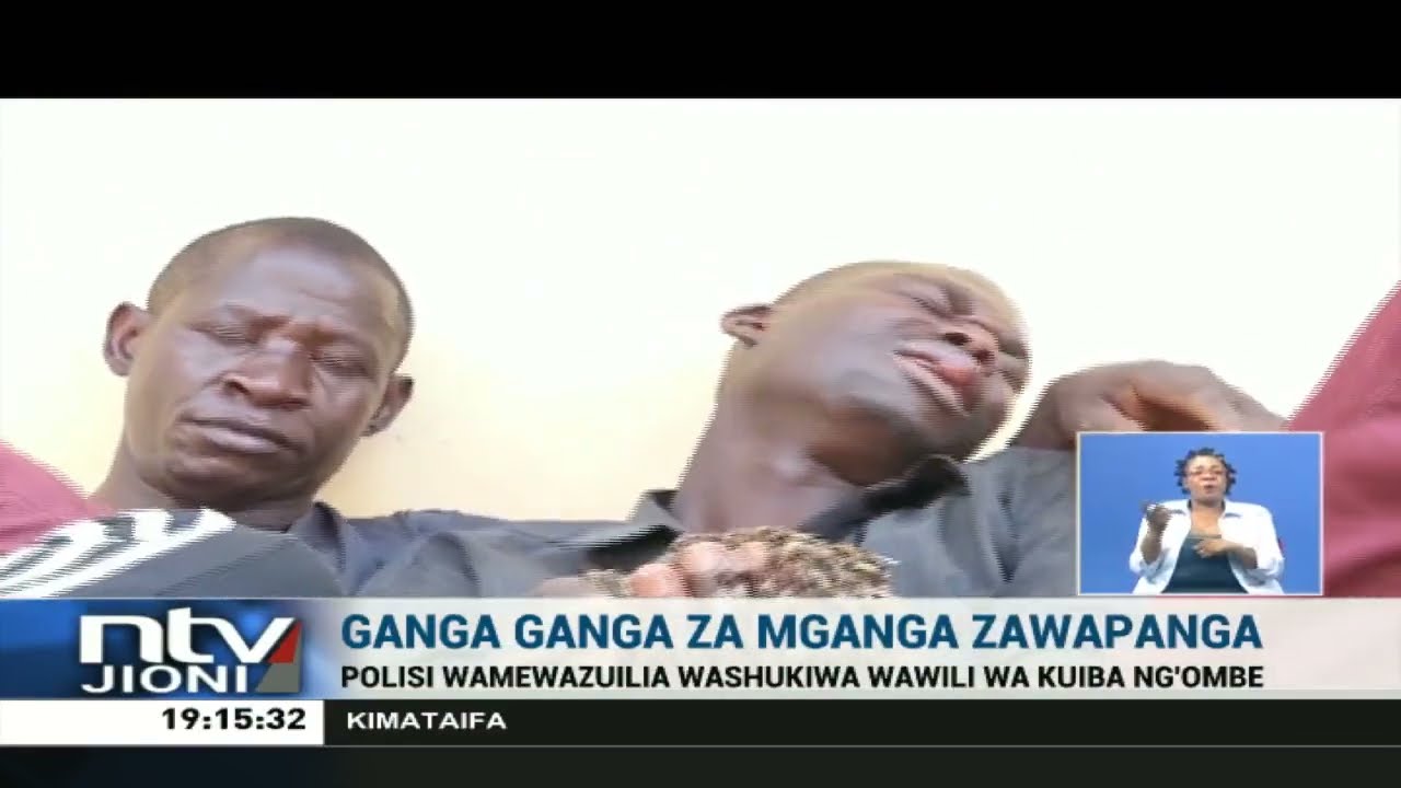 Wezi wa ng'ombe wanaswa na ujuzi wa mganga Embu