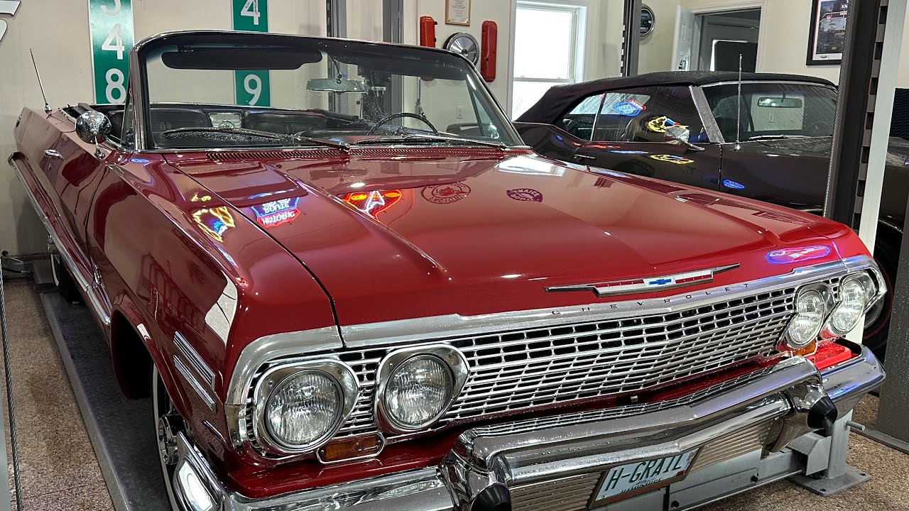 1963 Impala SS 409 425 Horse Convertible Restoration 