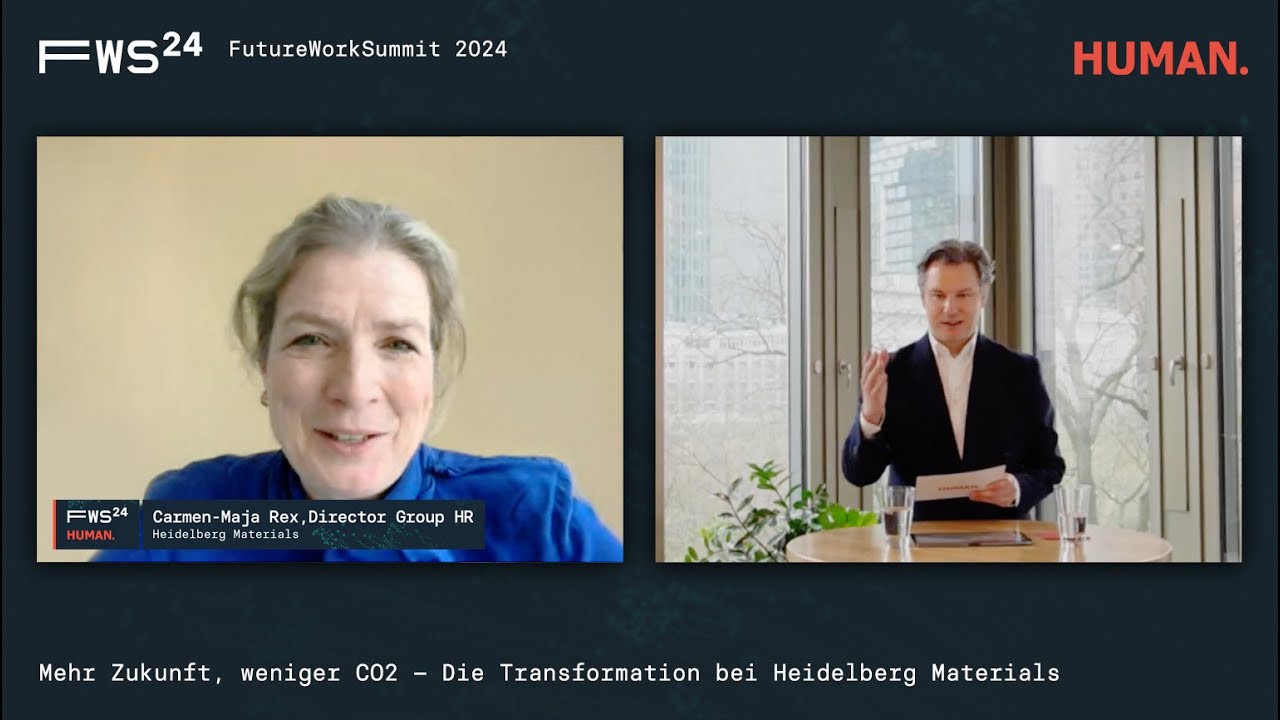FWS24 | Keynote: Mehr Zukunft, weniger CO2 – Die Transformation bei Heidelberg Materials