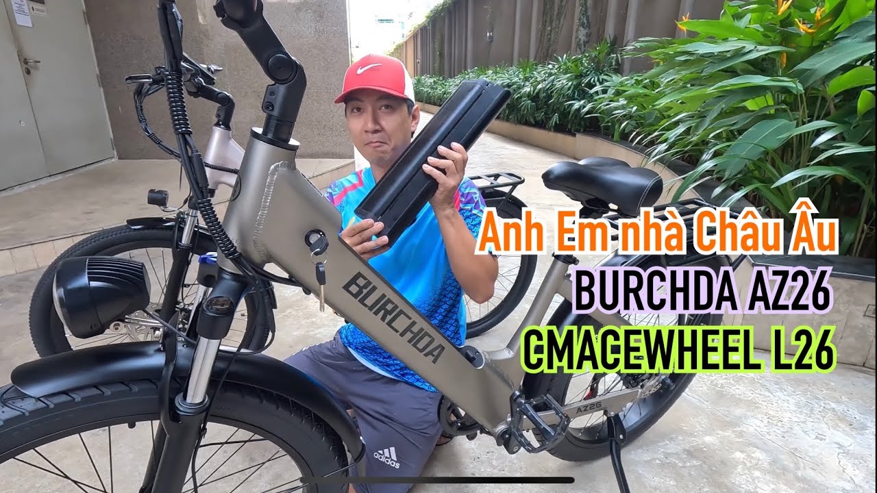 Anh Em Xe Đạp Trợ Lực Điện Nhà XE BURCHDA AZ26-CMACEWHEEL L26 Đẳng cấp Chất Lựơng Xịn Sò