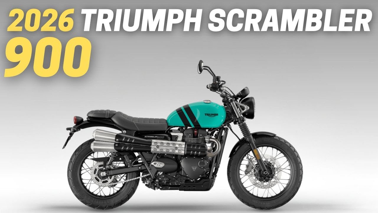 Triumph Scrambler 900 2026 года: 10 вещей, которые вы должны знать