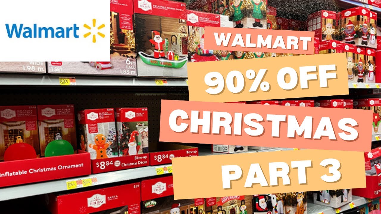 WALMART 90% OFF CHRISTMAS FINDS PART 3…CHECK OUT WHAT WE FOUND!! 🎁