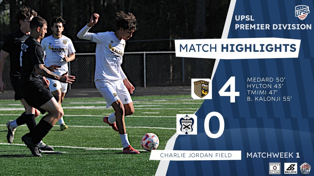 EXTENDED HIGHLIGHTS Kalonji Pro Profile v Augusta Arsenal (UPSL GA Premier)