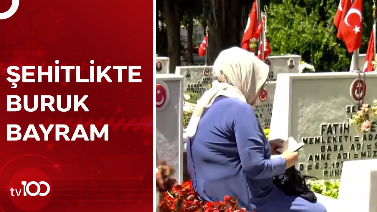 Şehit Aileleri Edirnekapı Şehitliği'nde | TV100 Haber