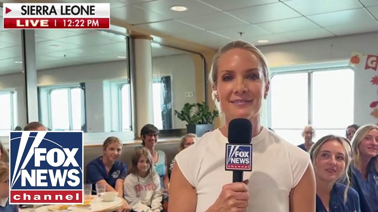 Mercy Ship volunteers share emotional stories with Dana Perino