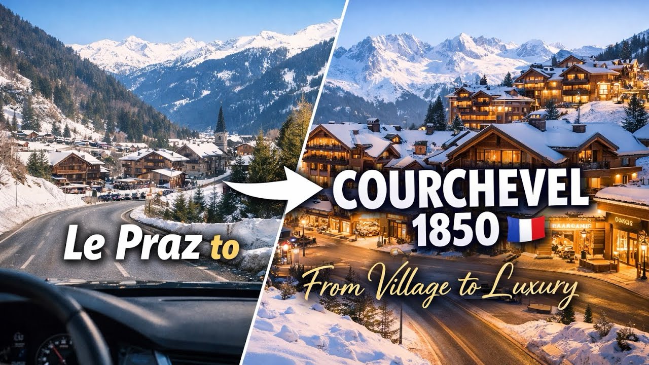 Courchevel 🇫🇷 | Winter Luxury, Mountain Views & Alpine Vibes