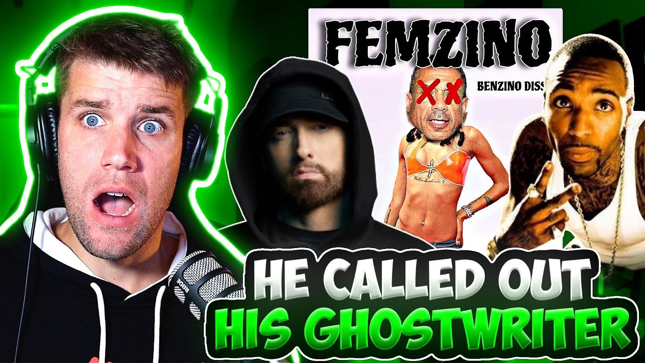 HE NAMED HIS GHOSTWRITER!! | Rapper Reacts to Ca$his - Femzino (Benzino Diss) [Eminem Response]