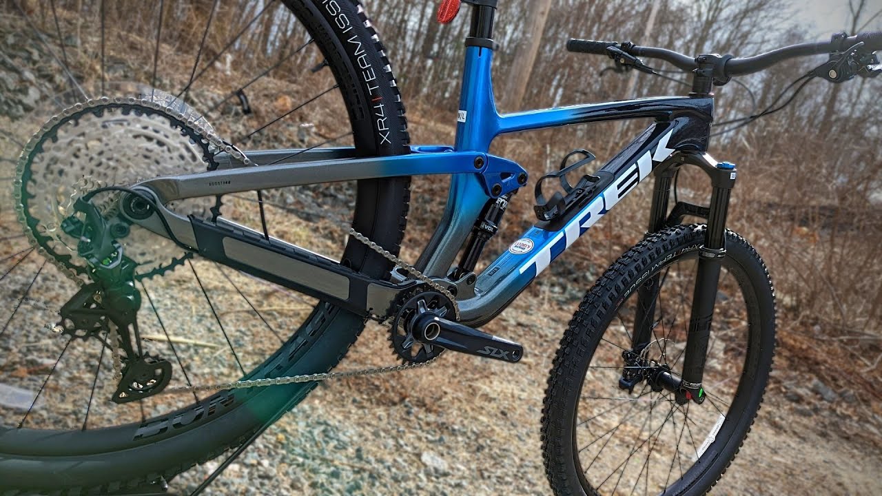 Идеальный ли это трейловый велосипед? | Обзор и вес Trek Top Fuel 9.7 2022 года