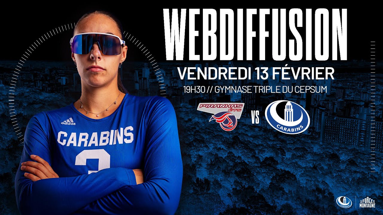 Volleyball féminin: Carabins contre Piranhas!