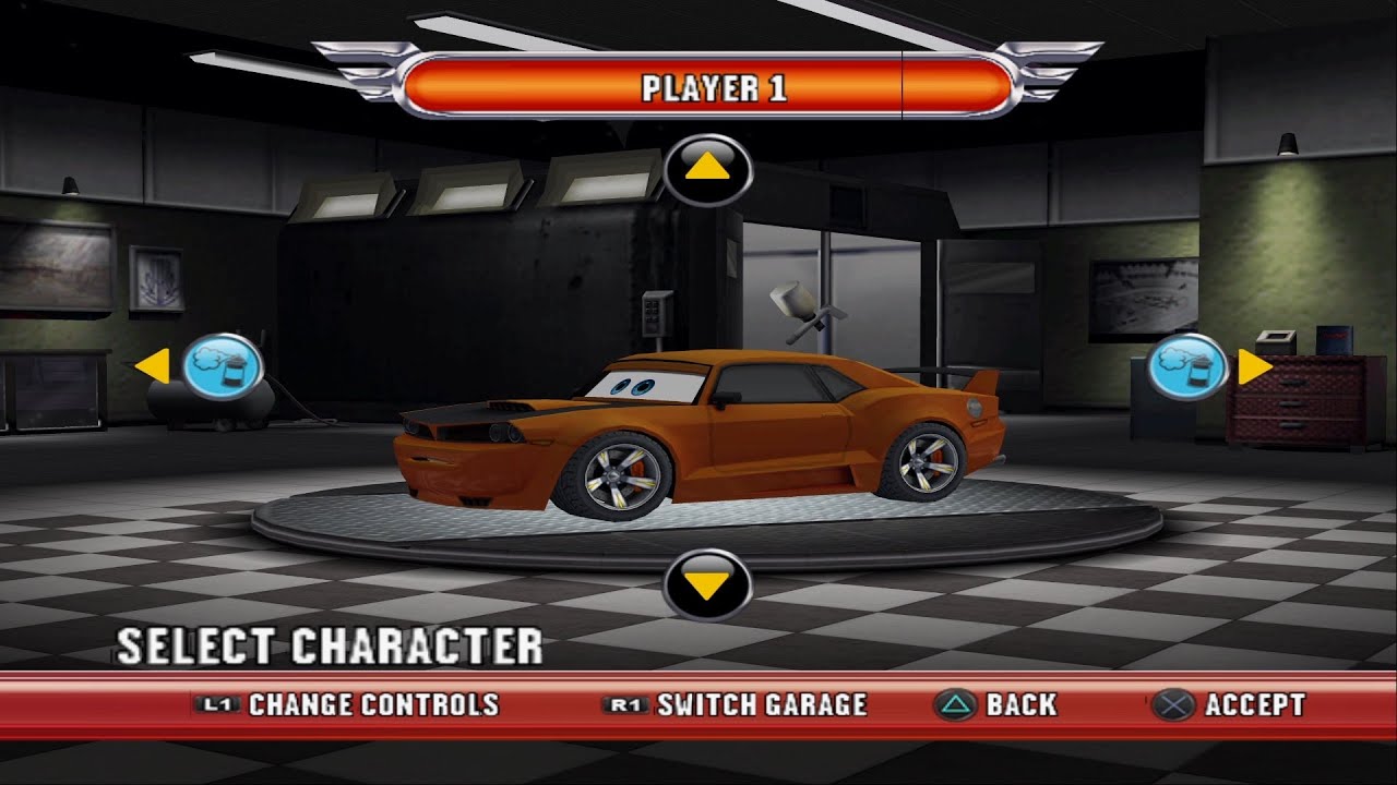 Cars Race-O-Rama PS2 - Stinger Gameplay (PCSX2)