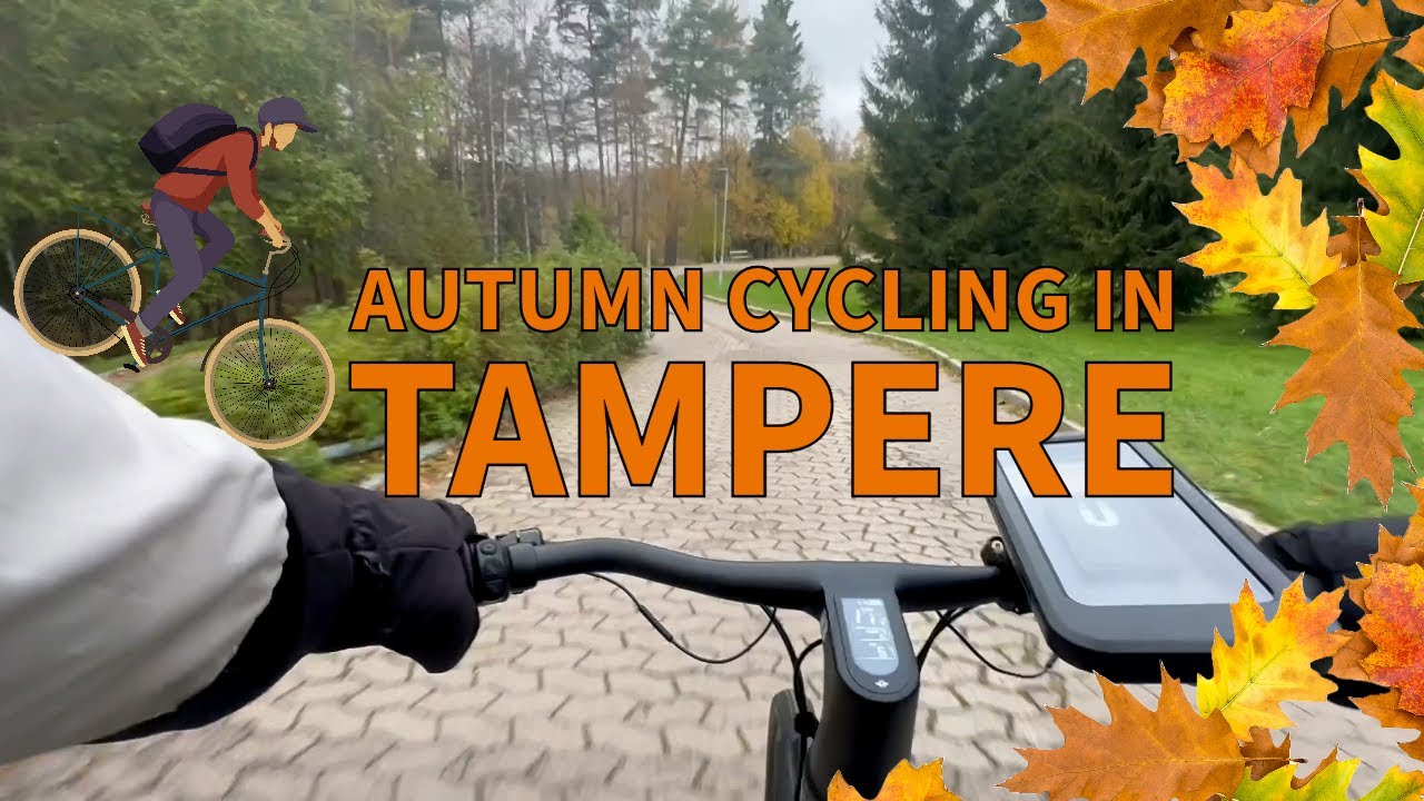 Last Days of Autumn in Tampere | Cycling Vlog 🍁🚴&zwj;♂️