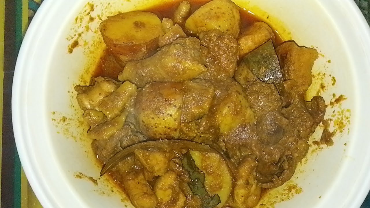 হাতে মাখা চিকেন কষা🤤👍🥰#cooking 