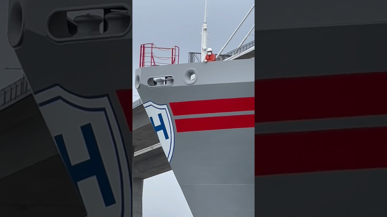 WAN HAI Container Ship in Long Beach