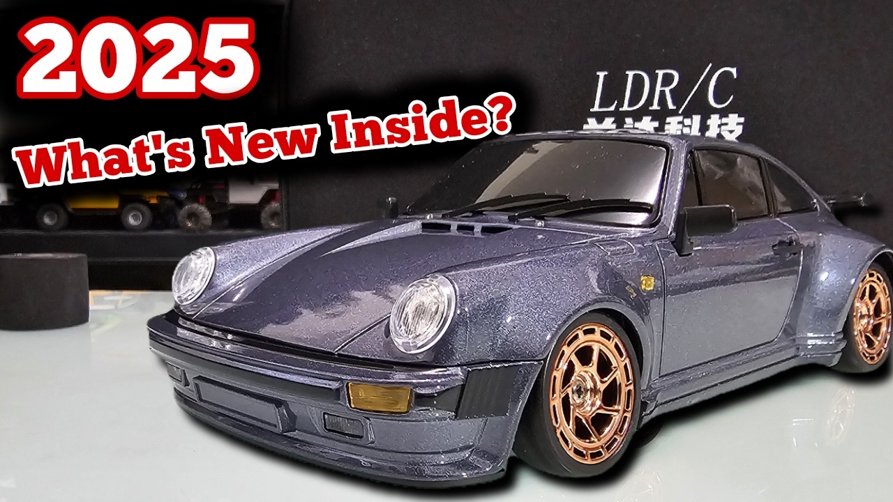 The Best 18th Scale RC Drift Car in 2025. LDRC 1898 Die Cast Metal Porsche 911.
