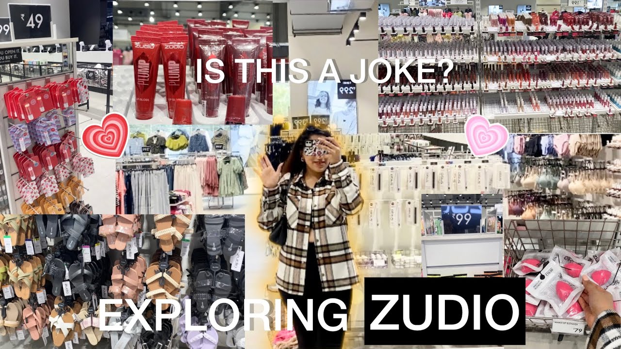 SHOP WITH ME AT ZUDIO 🛍️✨Starting from 29₹ 😱 Valentines day gifts ideas ❤️ #zudio #makeup #fashion