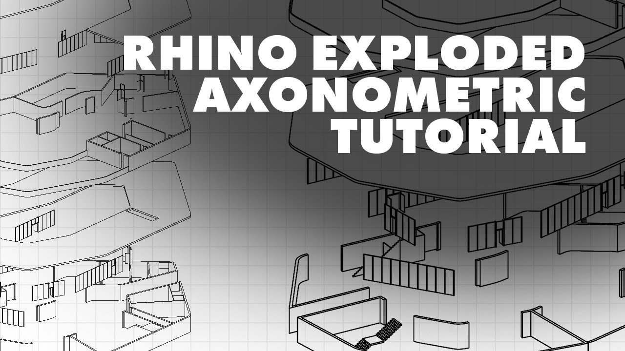 Урок по созданию взорванного аксона в Rhino + Illustrator *Легко*