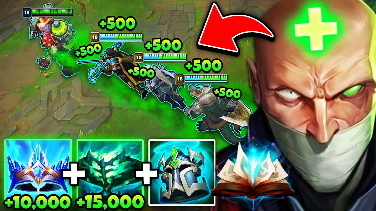 SINGED, BUT I'M A BEACON OF HEALING AND IT'S 100% BROKEN (NEW ENCHANTER BUILD)