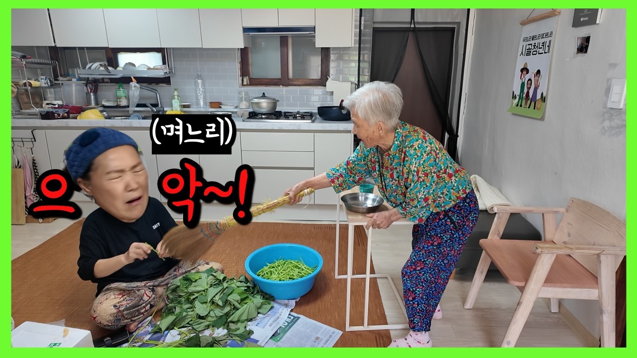 [166화] 빗자루로 며느리 때리려는 치매할머니 말릴려다 불똥 맞은 사연