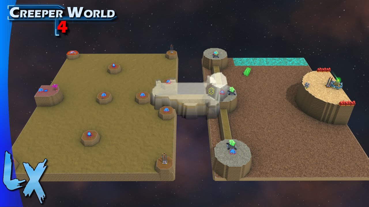 Nord contre Sud le retour ! (un peu trop facile) || Creeper World 4