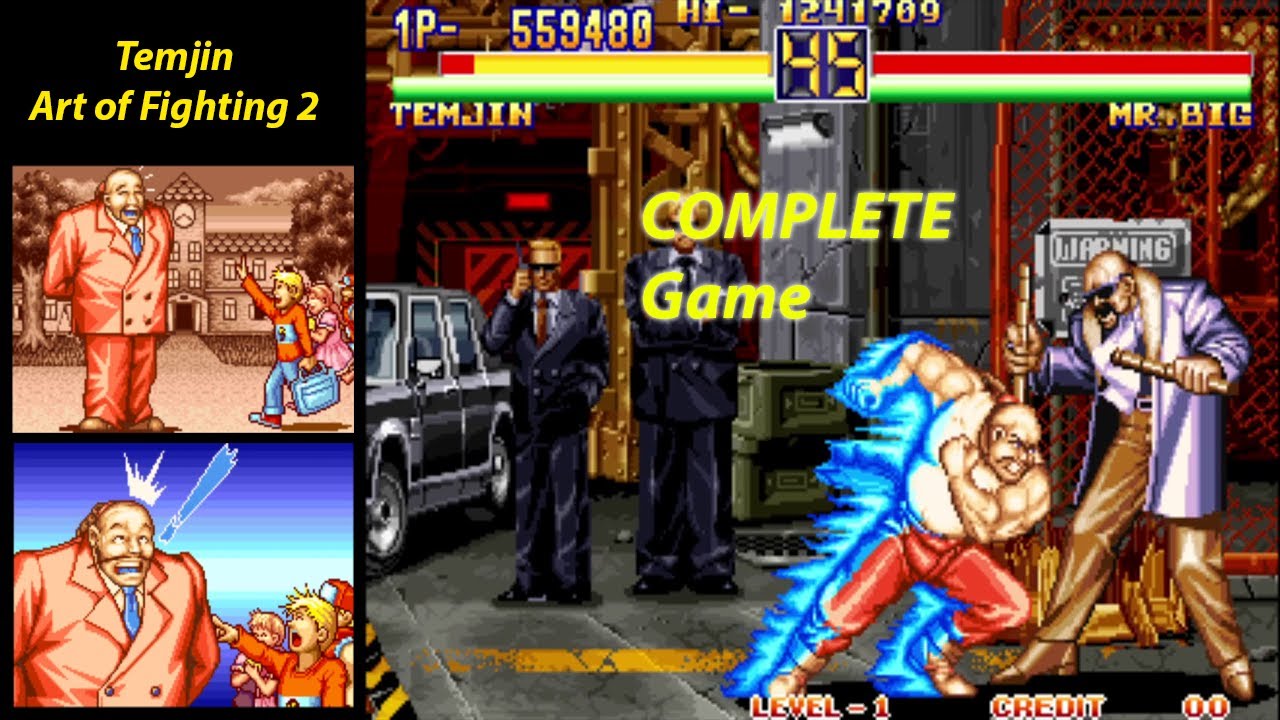 Art of Fighting 2 - Temjin | ⚡ Infinite Power | Full game | 2022-05-20