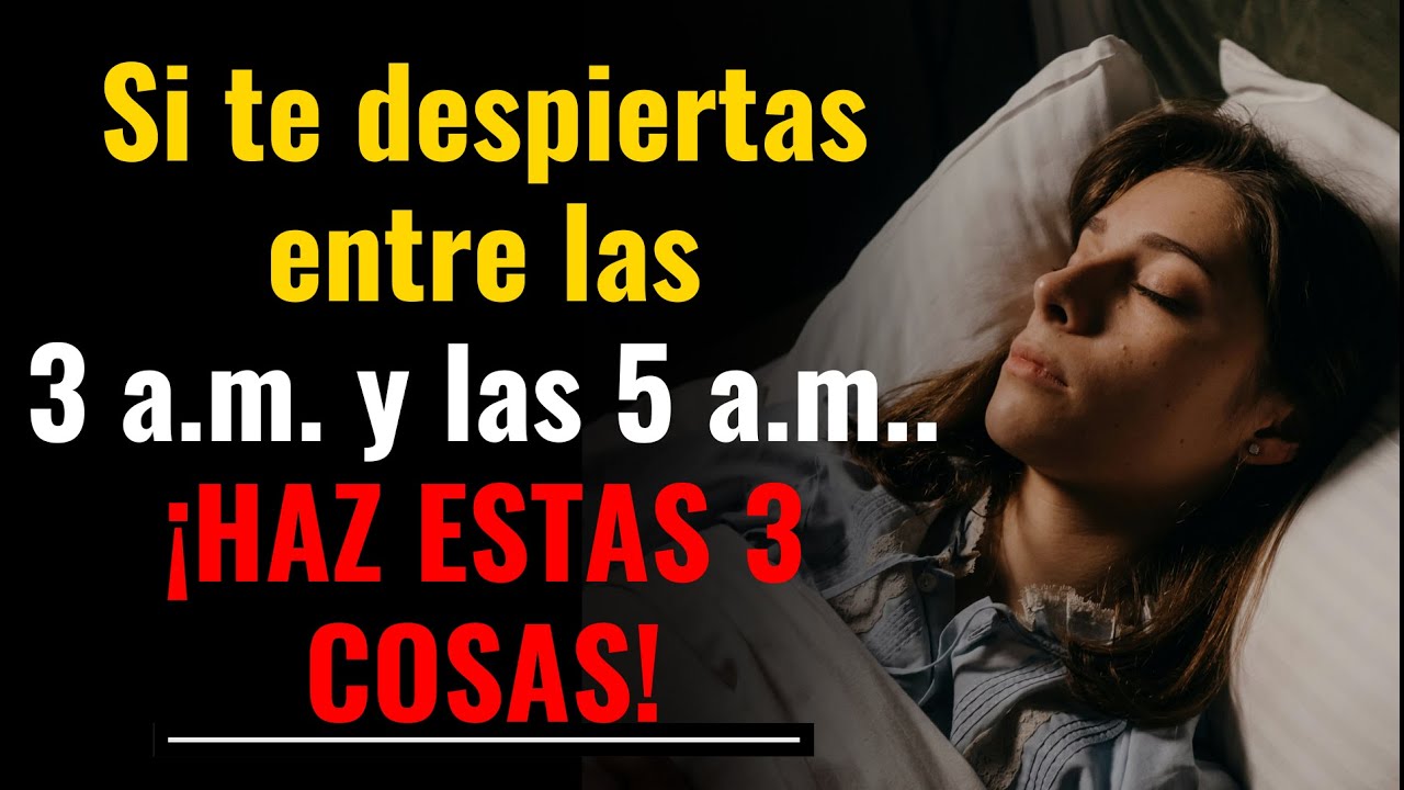 3 cosas poderosas que puedes hacer cuando Dios te despierta a las 3 a. m. y a las 5 a. m.