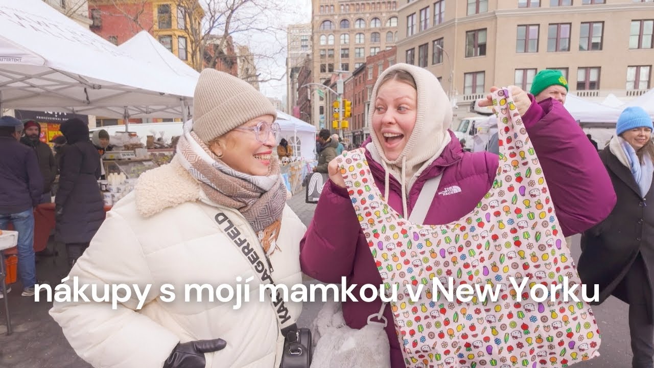 nákupy s mojí mamkou v New Yorku | NYC Diaries