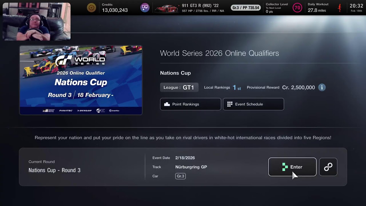 2026 Gran Turismo World Series Nations Cup GT1 League Round 3 LIVE!