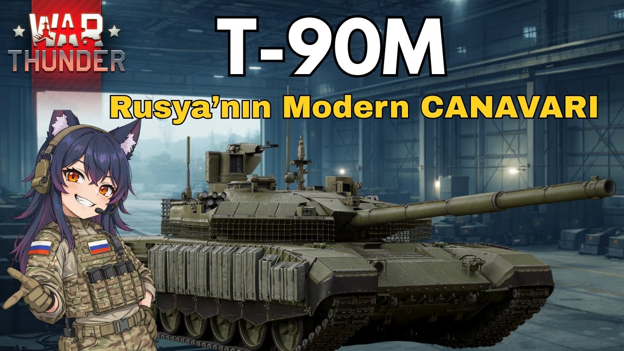 War Thunder Türkçe | T-90M Artıları & Eksileri | Objektif İnceleme (Top Tier Rusya)