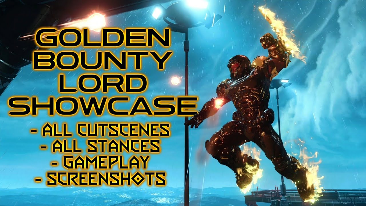 Golden Bounty Lord Showcase | All 3rd person cutscenes (plus the DLCs now!) + more