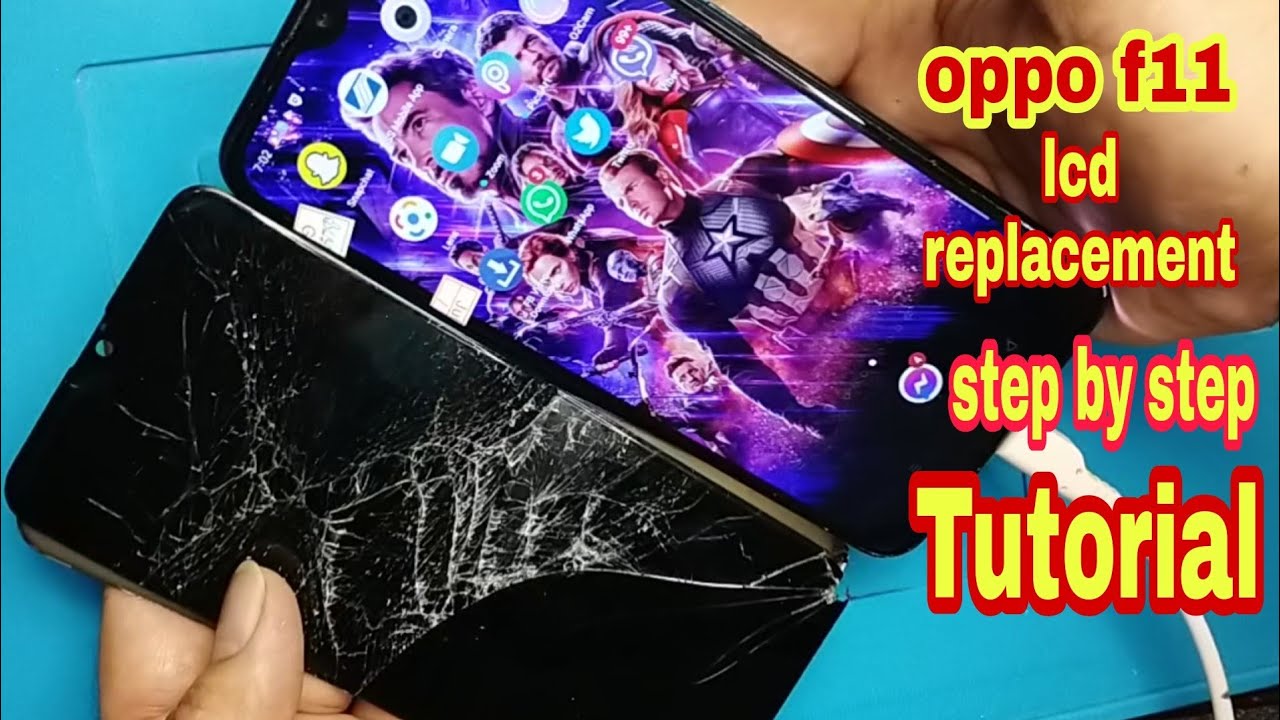 Oppo F11 Lcd Screen Replacement | Step by Step Tutorial | With subtitles |Restore Desstroyed Phone|