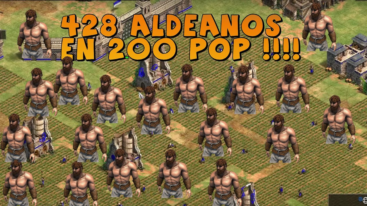 [TG] - Consigo 428 aldeanos en un población máxima 200!!!!!
