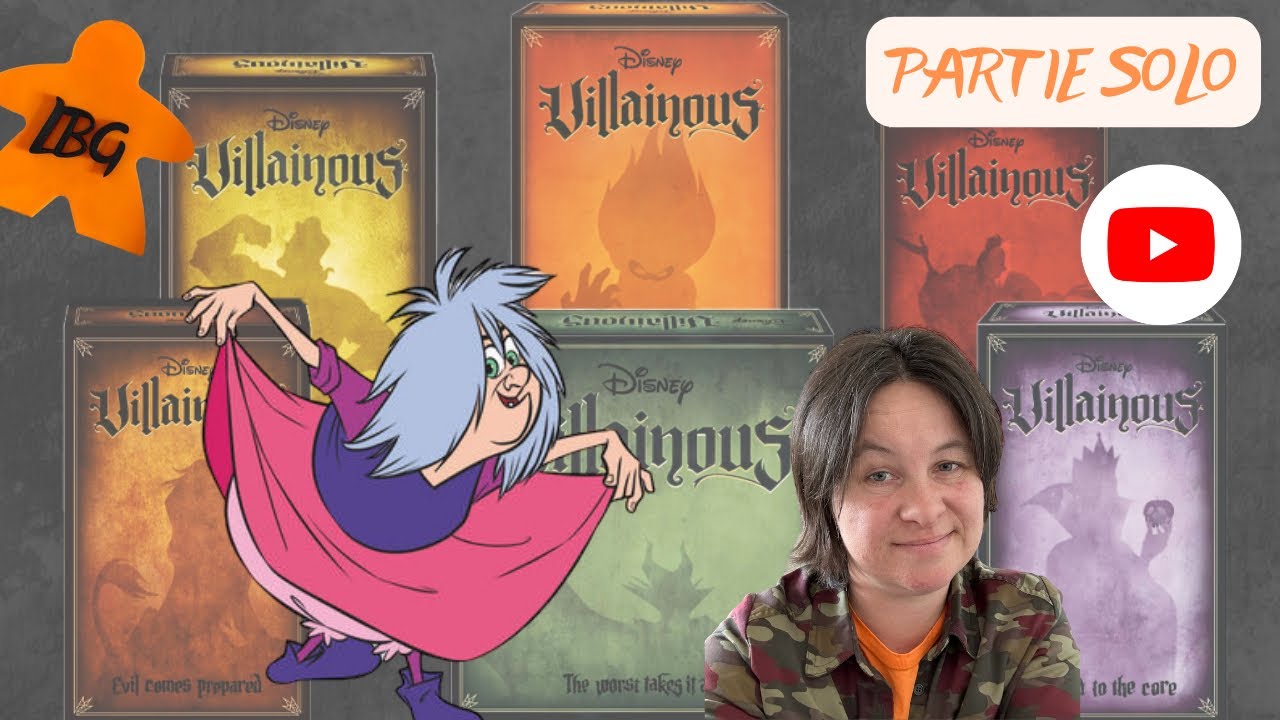 Disney Villainous - Madame MIM (en solo - découverte - tournoi)