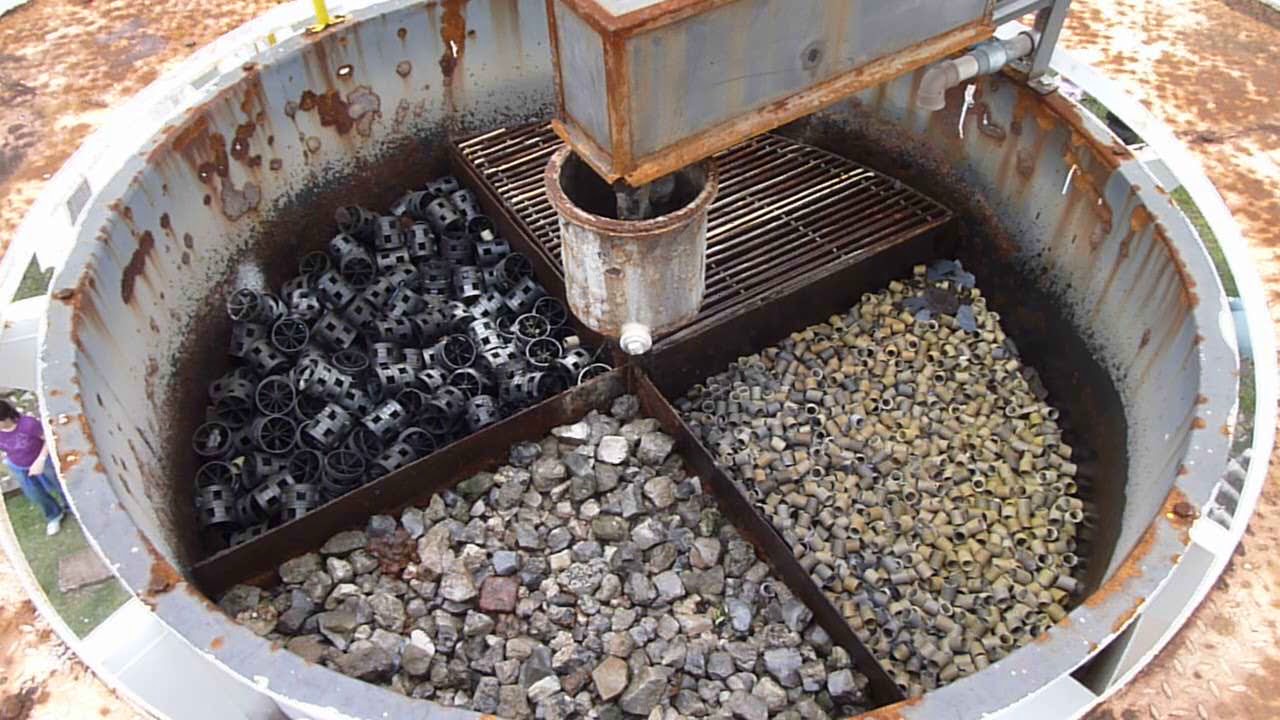 Funcionamiento de un Filtro percolador