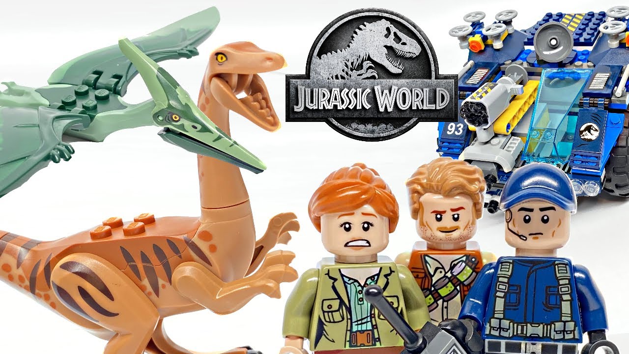 LEGO Jurassic World Gallimimus and Pteranodon Breakout review! 2020 set 75940!