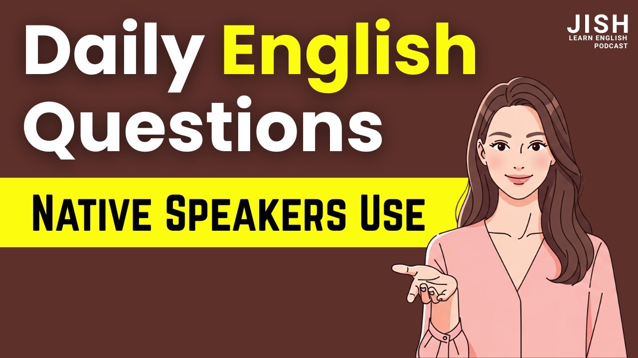 15 Two-Word Questions to Speak English Like a Native | English Podcast for Beginners | Shadowing