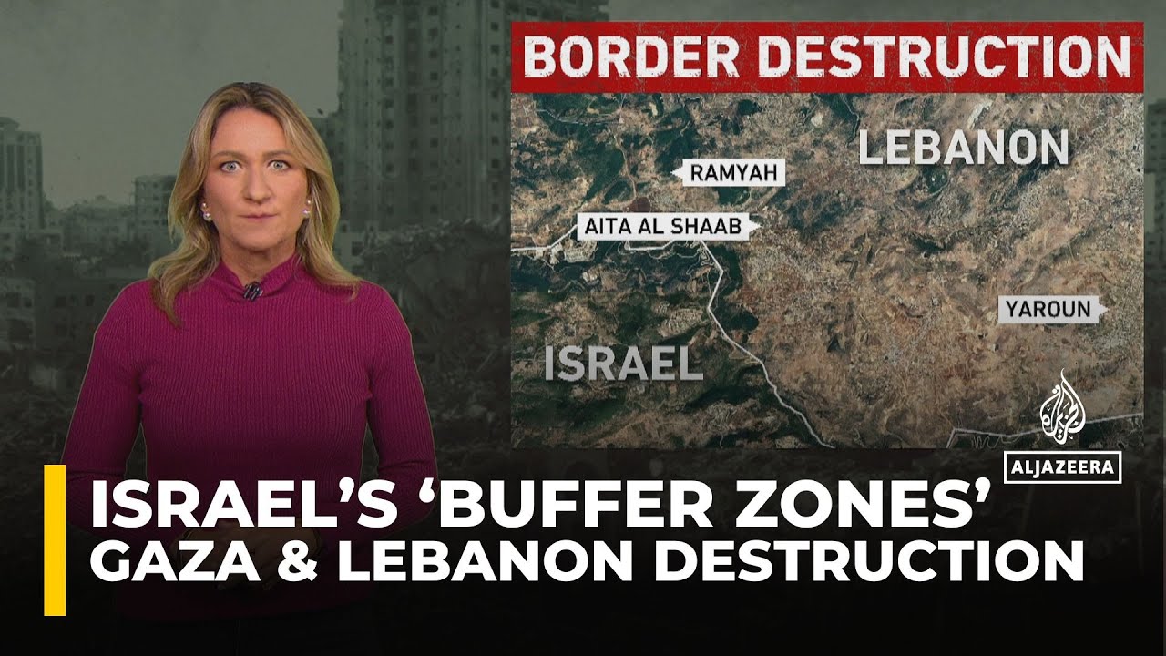 Is Israel creating buffer zones in Lebanon and Gaza? | Explainer