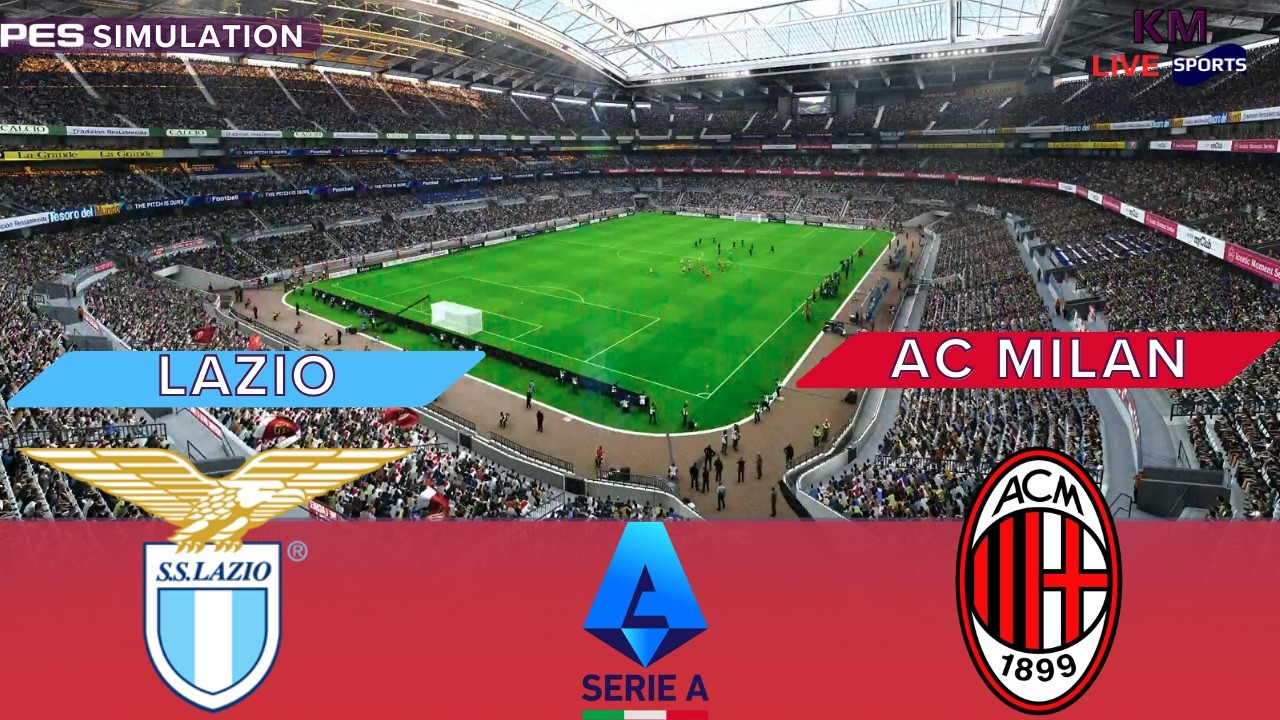 Lazio vs AC Milan | Serie A 2025/26 | PES 2021 Simulation