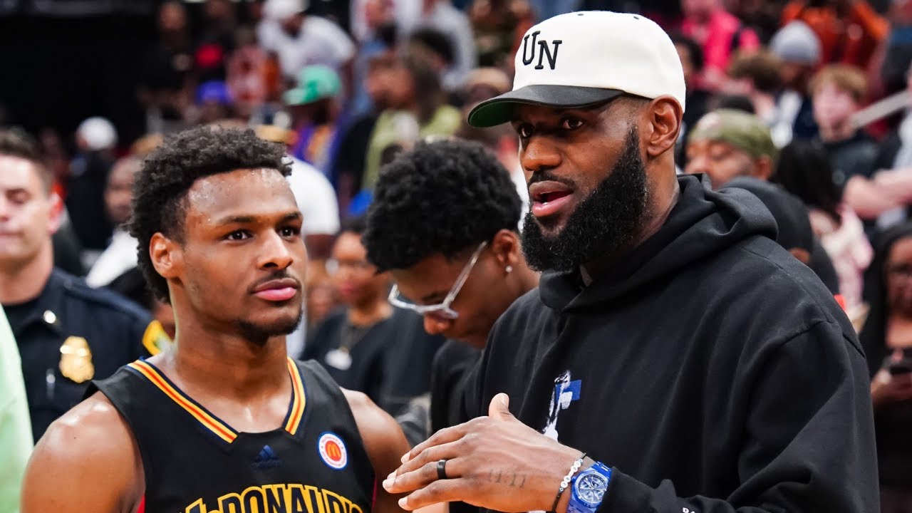Nepotism or Talent? The Debate Over Bronny James' NBA Future