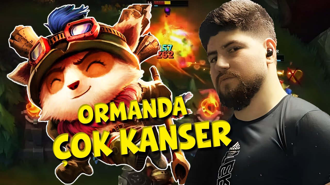 TEEMO JUNGLE YAPTIK BÖYLE Bİ KANSERLEME ŞEKLİ YOK !! ADAMLARI KUDURTTUK !!! | Apophis