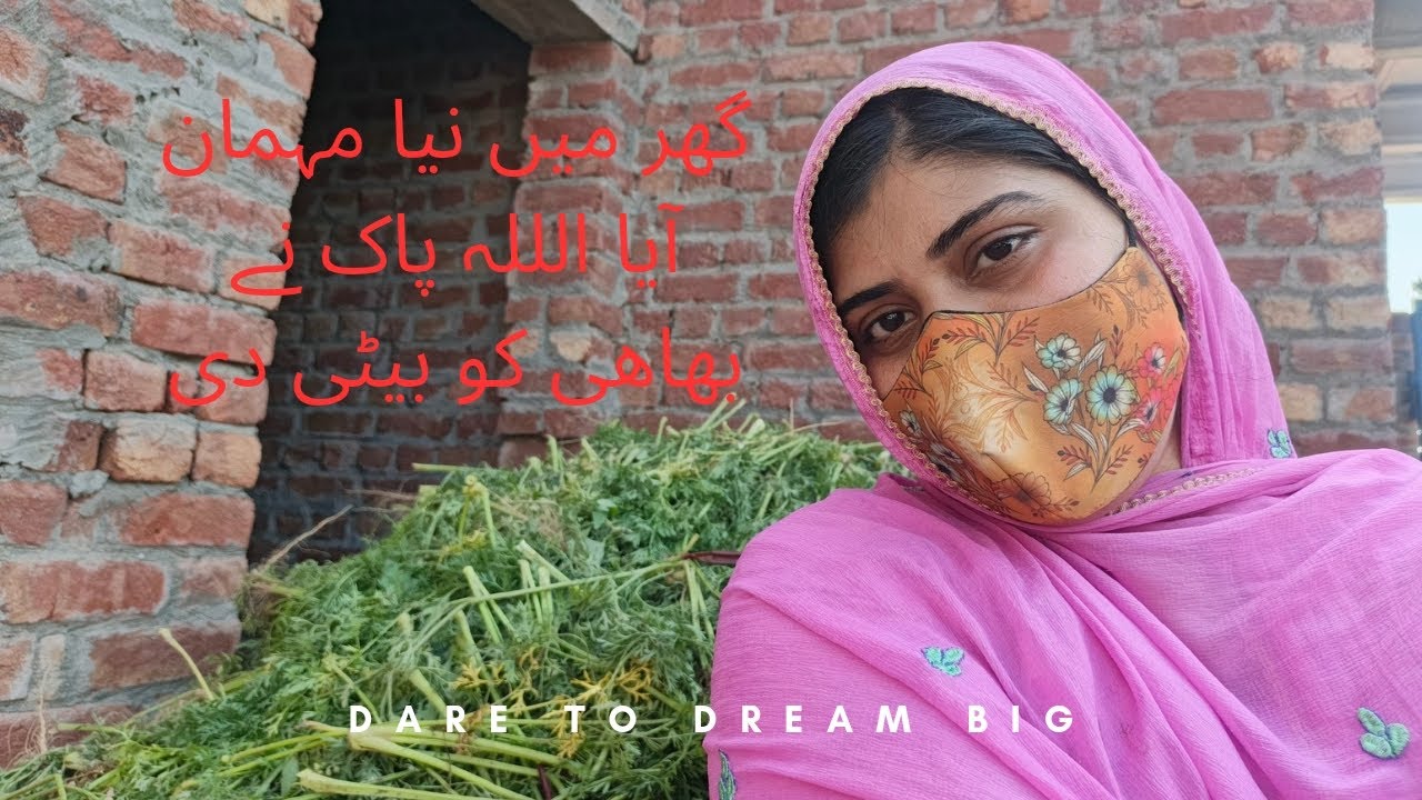 گھر میں نیا مہمان آیا الللہ پاک نے بھاھی کو بیٹی عطا کی