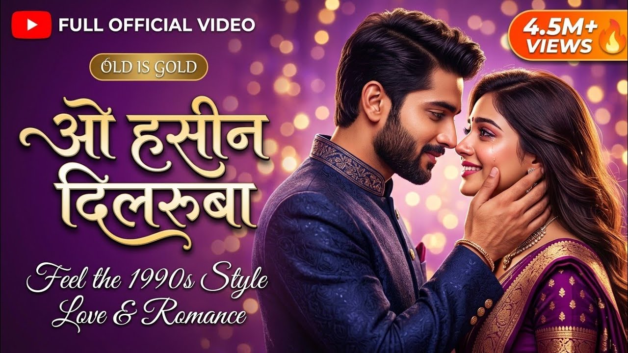 ओ हसीन दिलरुबा | 1980s-90s Style Romantic Song | O Haseen Dilruba Hindi Love Song | Studio1Melodies